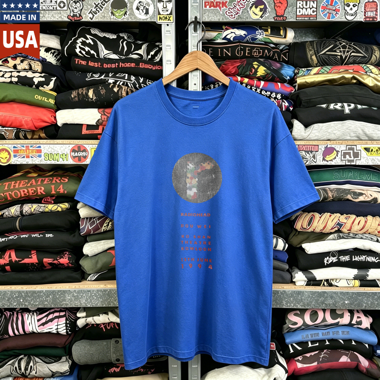 CozTee 1994 Radiohead 'Hong Kong' Honey Pablo Ultra Graphic T-Shirt