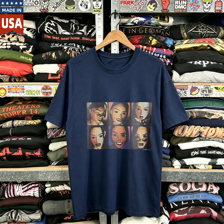 CozTee Tomb Raider Lara Croft 2001 Promo T-Shirt