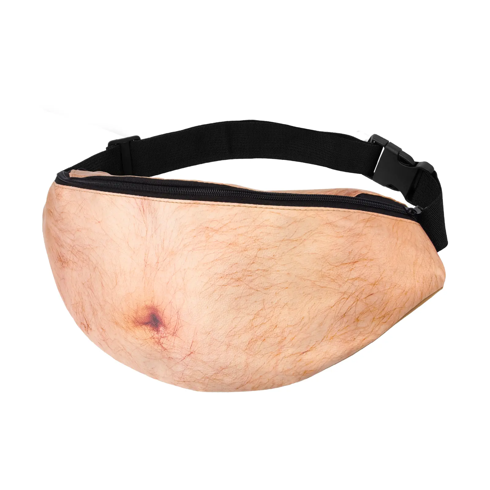 Realistic human skin style waist pack