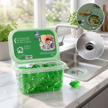 Drain Odor Remover Water‑Soluble Beads