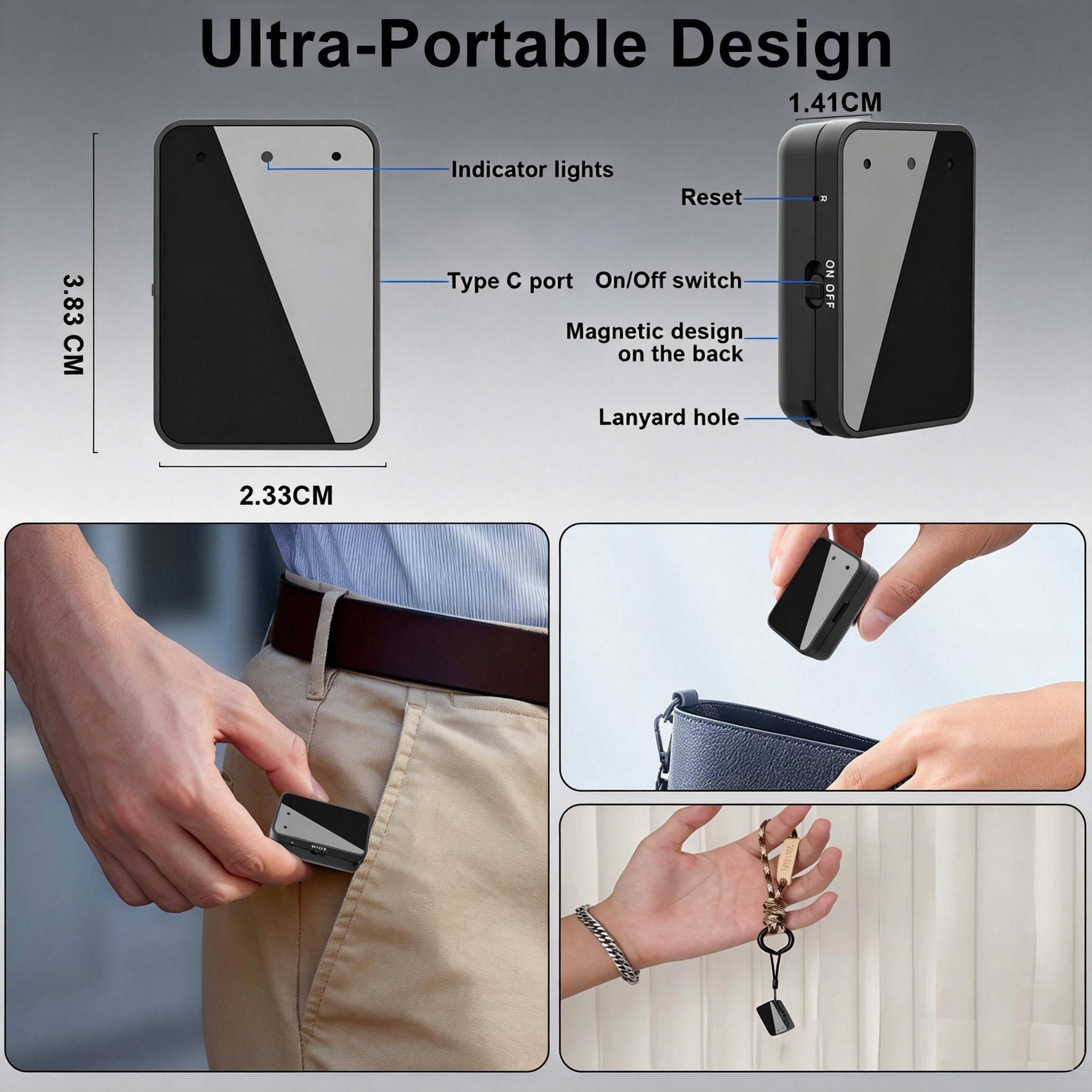 Mini Magnetic Voice Recorder