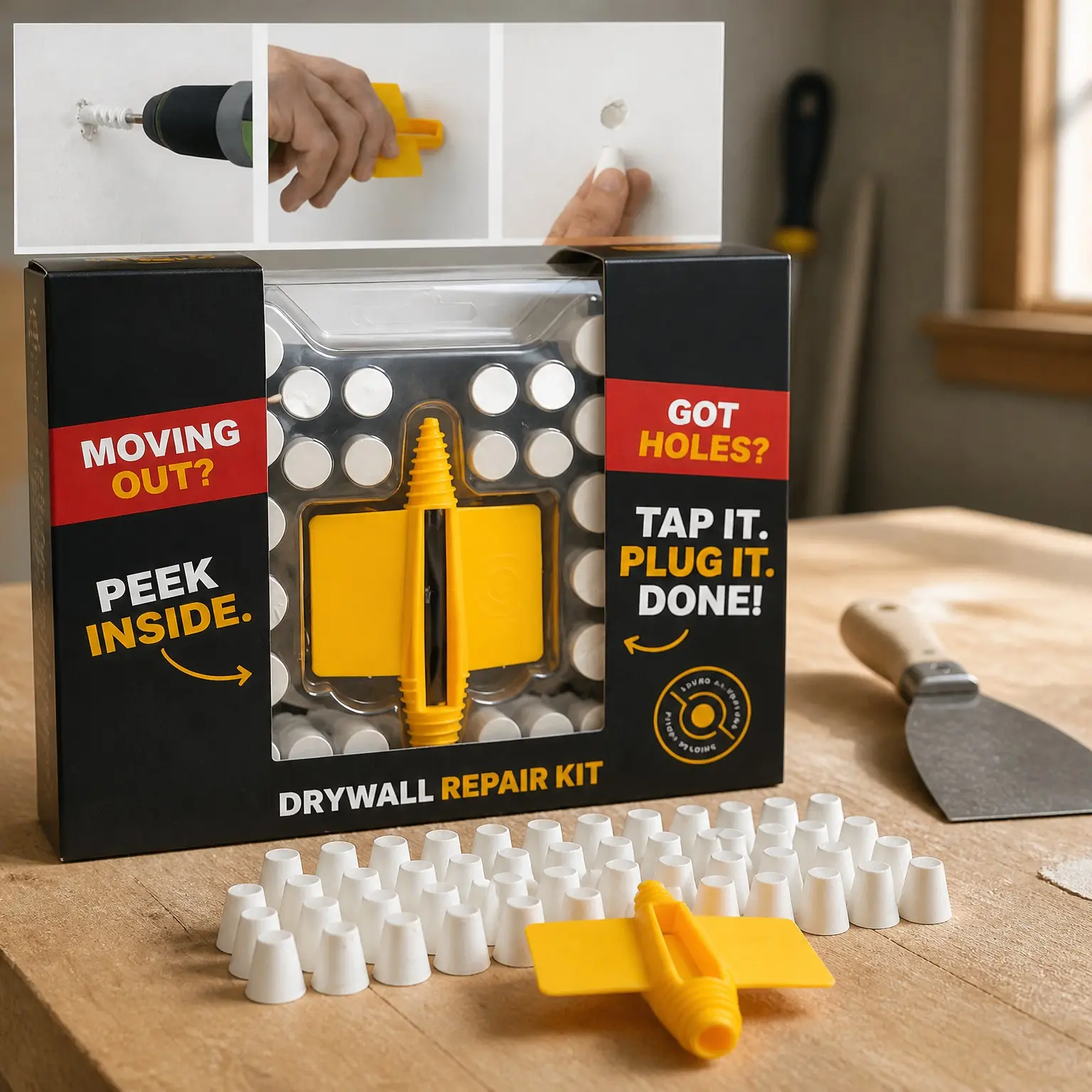 Drywall Hole Repair Kit