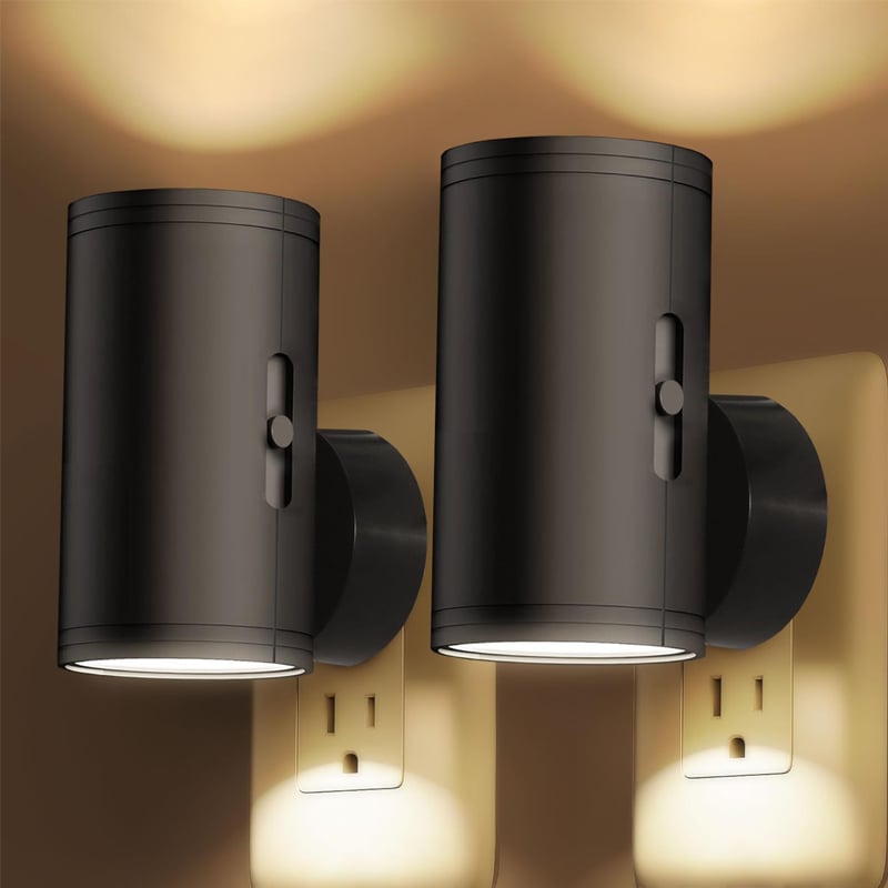 Plug-In Wall Light Control Sensor Lamp