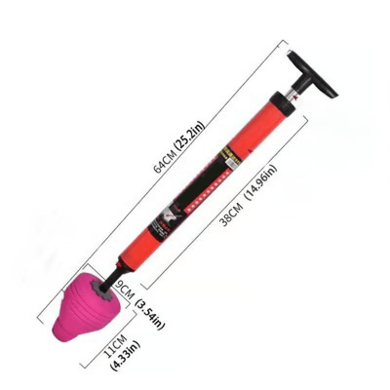 High Pressure Toilet Plunger-1 Pack