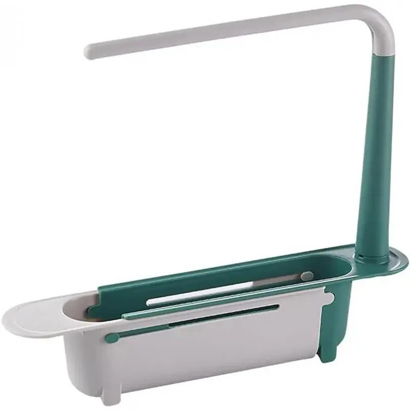 Adjustable Under-Sink Telescopic Storage Rack