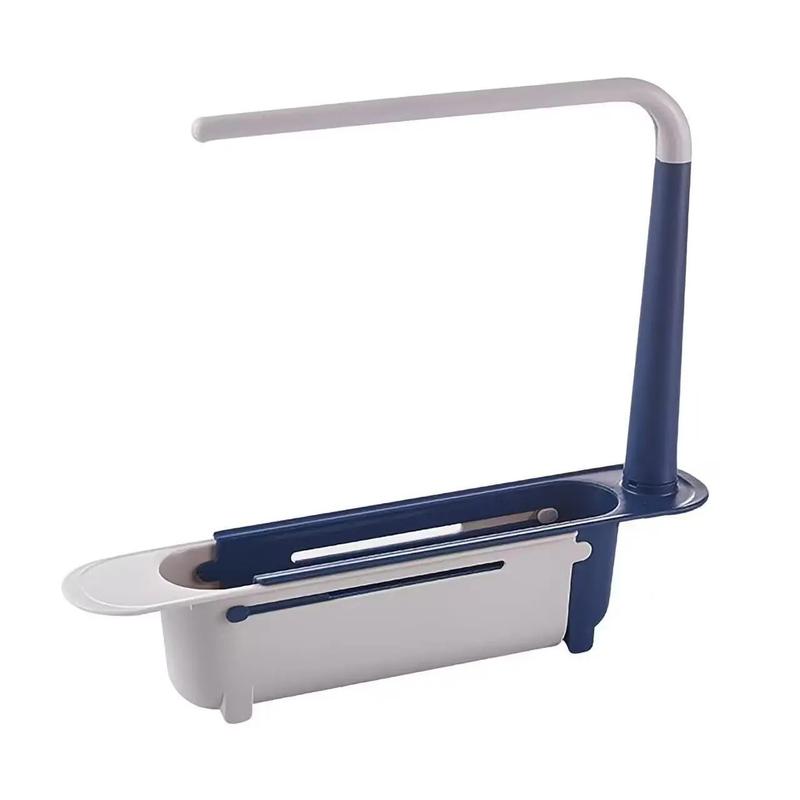 Adjustable Under-Sink Telescopic Storage Rack