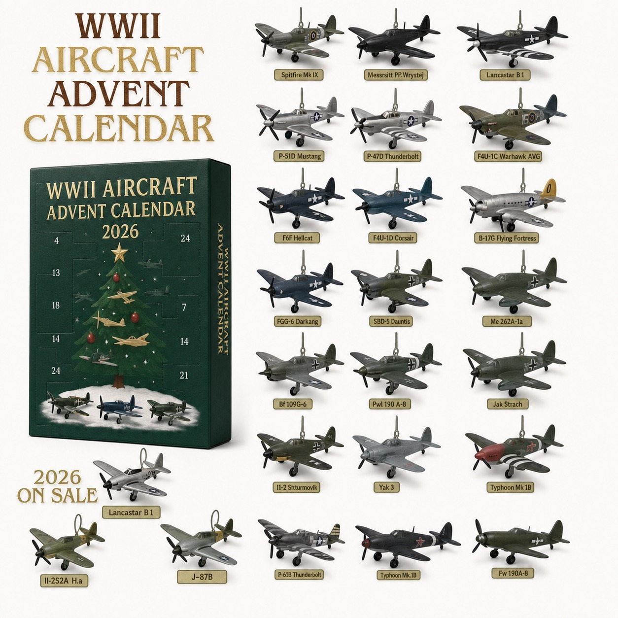 🚜 Build the Fleet Collection 24‑Day Vehicle Advent Calendar Series