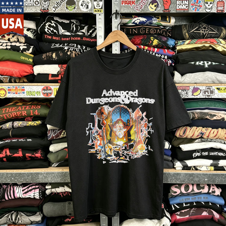 CozTee  Advanced Dungeons And Dragons Artwork  Graphic T-Shirt