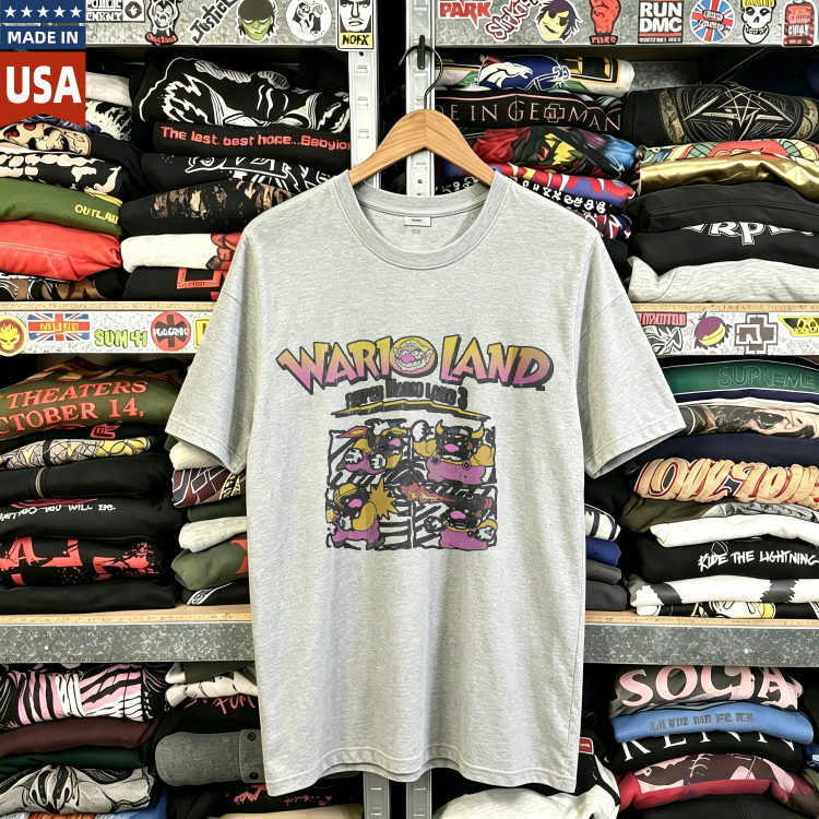 CozTee Wario Land: Super Mario Land 3 Graphic T-Shirt