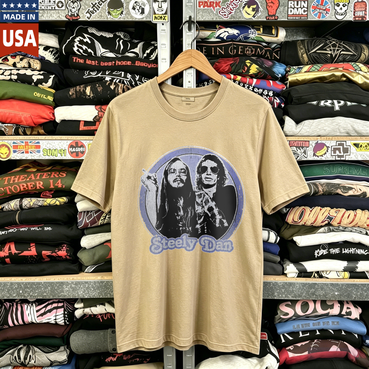 CozTee 80's Steely Dan Graphic T-Shirt
