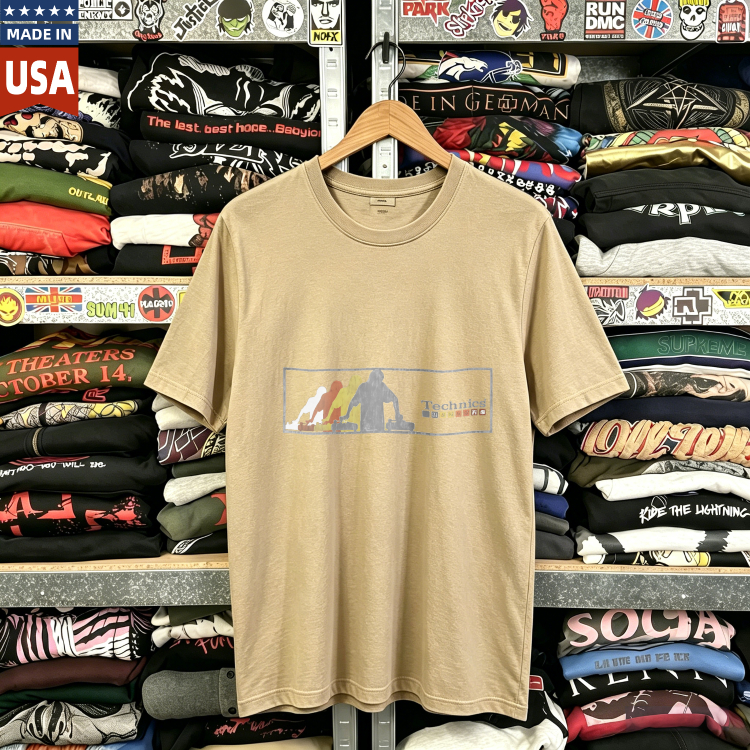 CozTee Technics Graphic T-Shirt