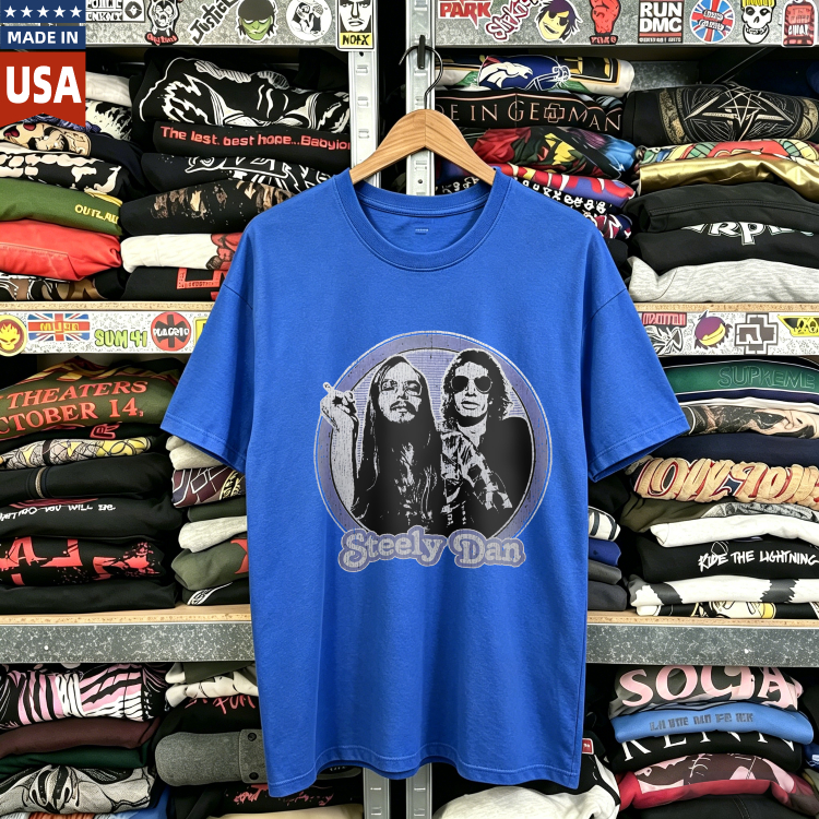 CozTee 80's Steely Dan Graphic T-Shirt