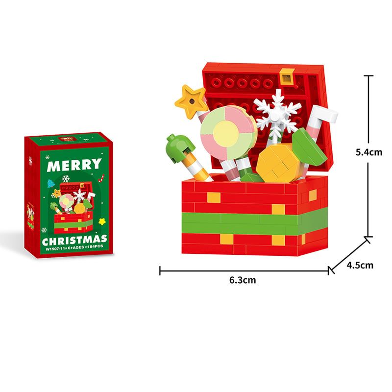  Mini Christmas Building Blocks Set