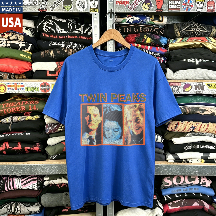 CozTee Twin Peaks Character Portraits Graphic T-Shirt