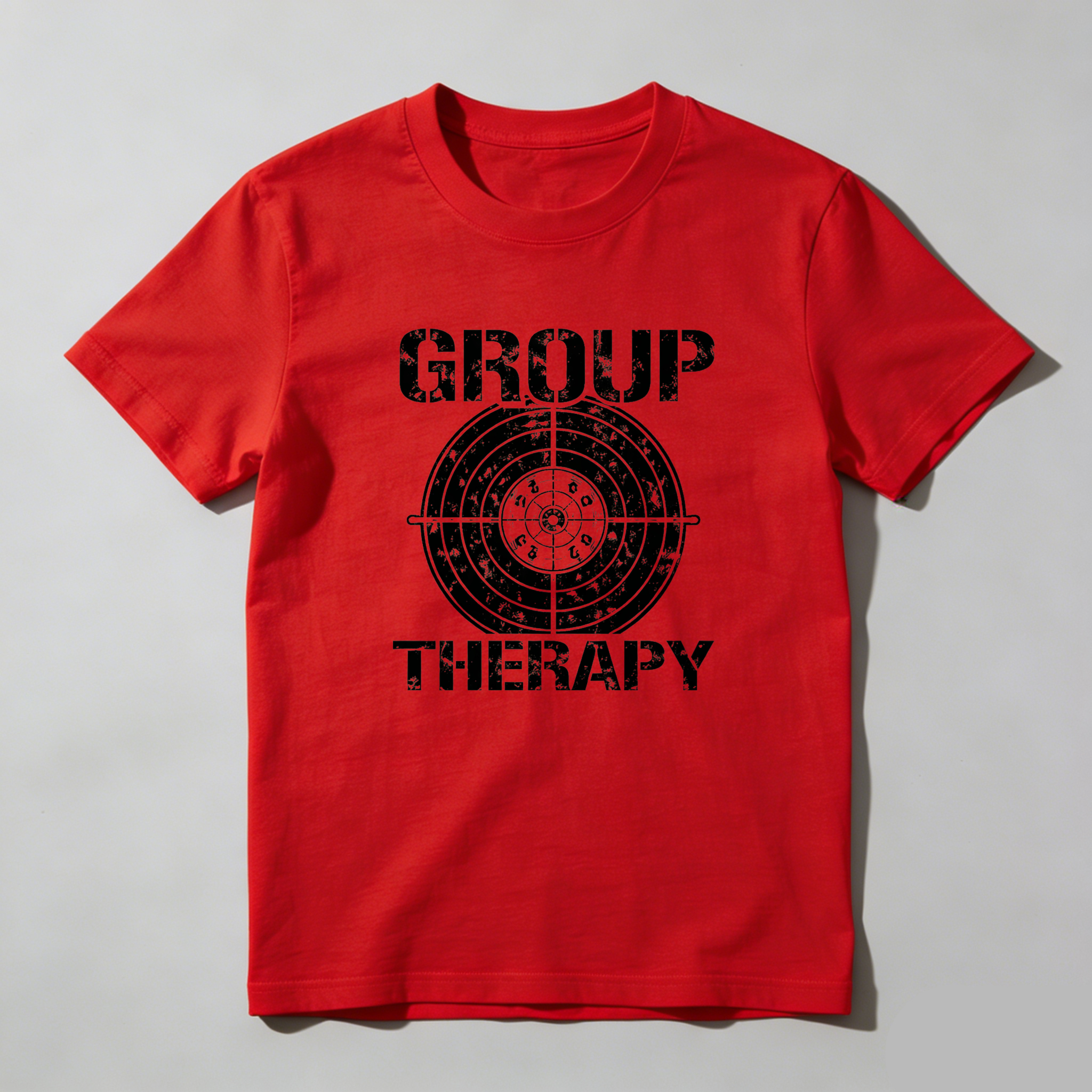 Teecurent Group Therapy Target Design Pure Cotton Short Sleeve T Shirt(1)-TeeCurent