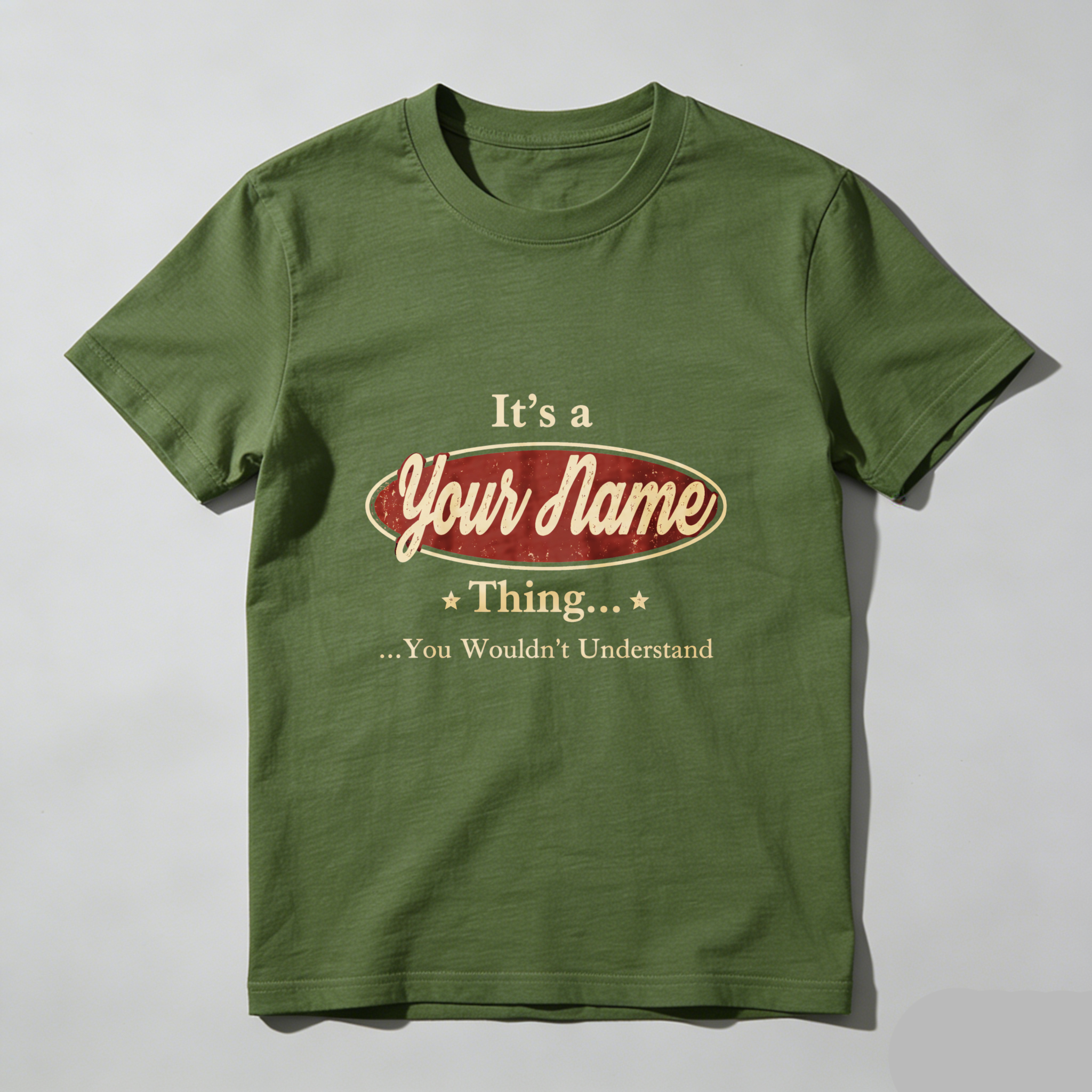 Teecurent Its A Your Name Thing You Wouldnt Understand Pure Cotton Short Sleeve T Shirt-TeeCurent