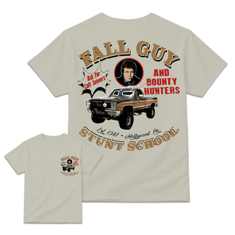 Classic Stuntman Film Graphic Tee, Retro 80s Action Movie T-Shirt