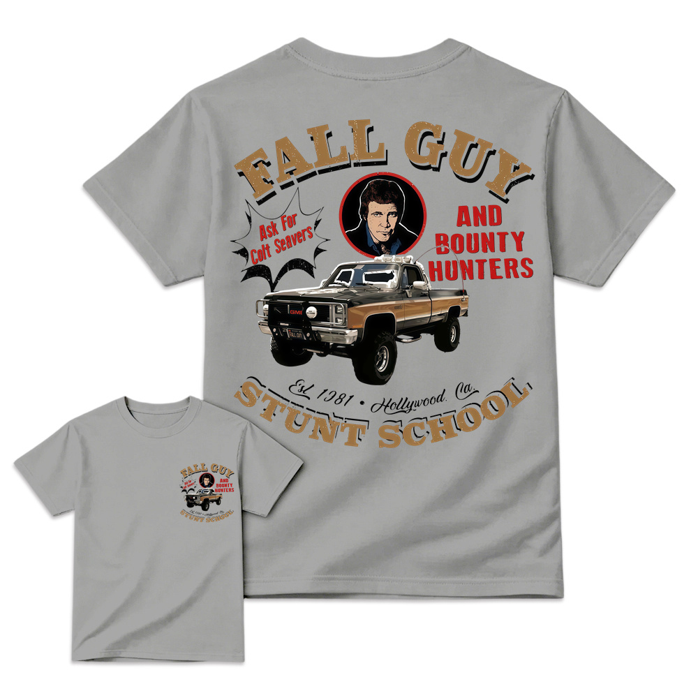 Classic Stuntman Film Graphic Tee, Retro 80s Action Movie T-Shirt