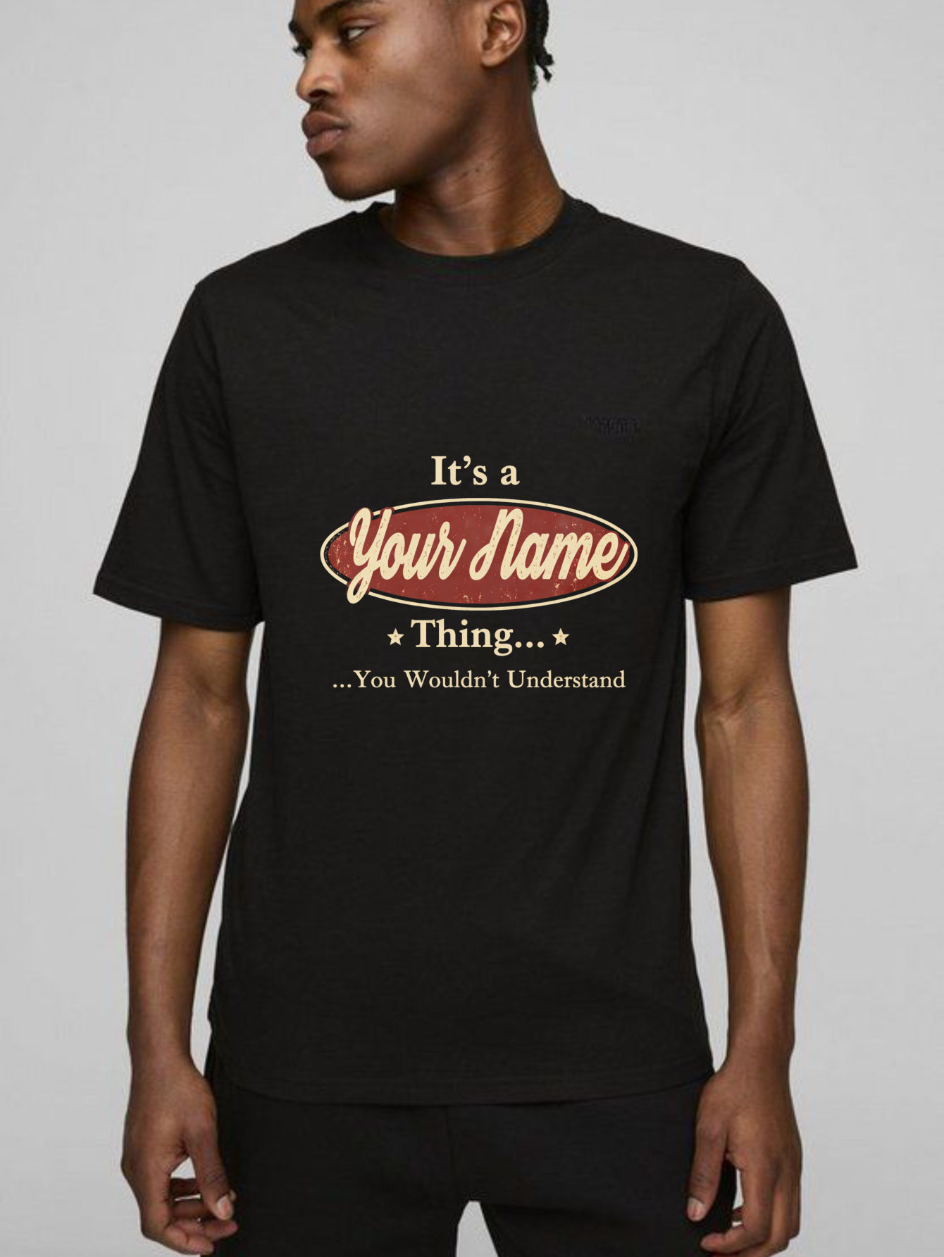Teecurent Its A Your Name Thing You Wouldnt Understand Pure Cotton Short Sleeve T Shirt-TeeCurent