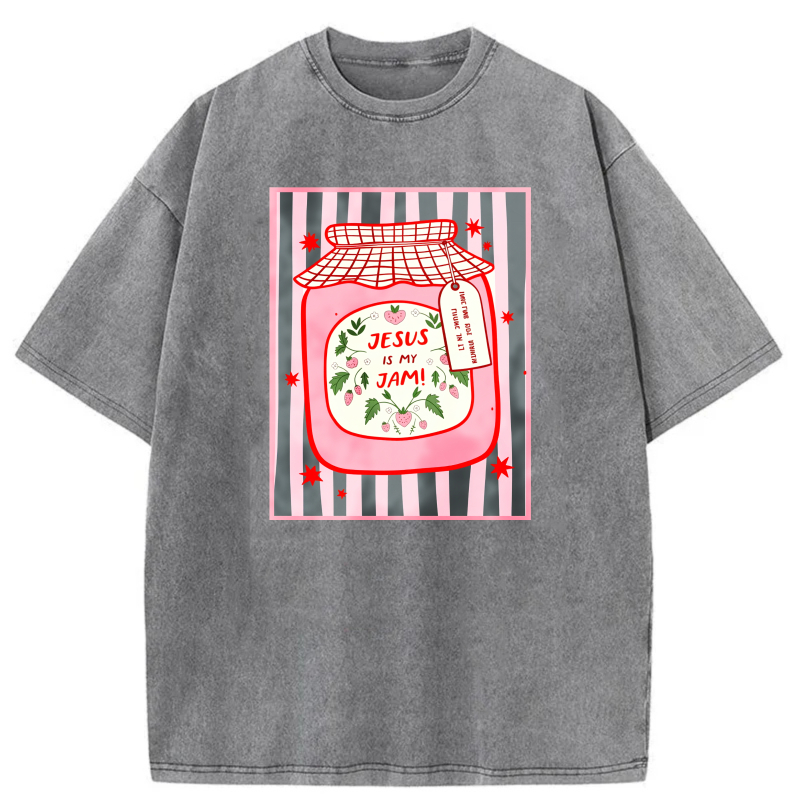 Is My Jam Jar Design tshirt 100% cotton