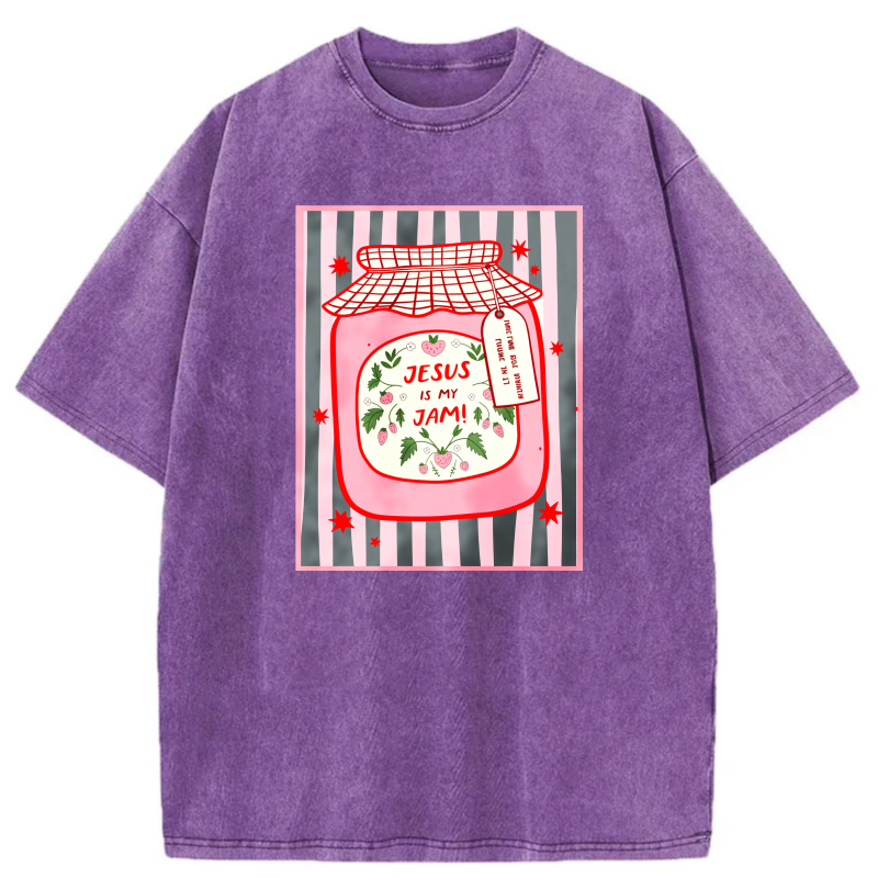 Is My Jam Jar Design tshirt 100% cotton