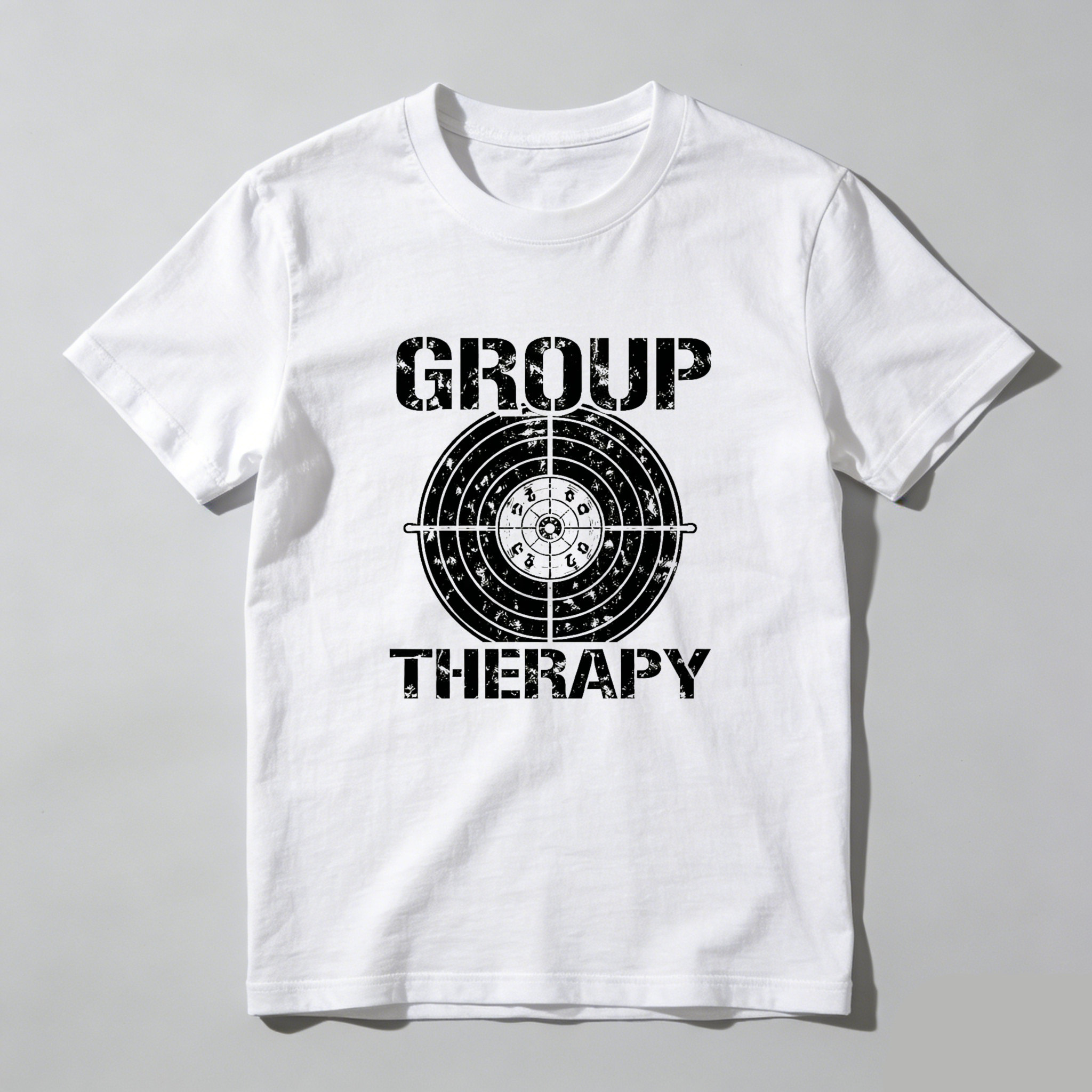 Teecurent Group Therapy Target Design Pure Cotton Short Sleeve T Shirt(1)-TeeCurent