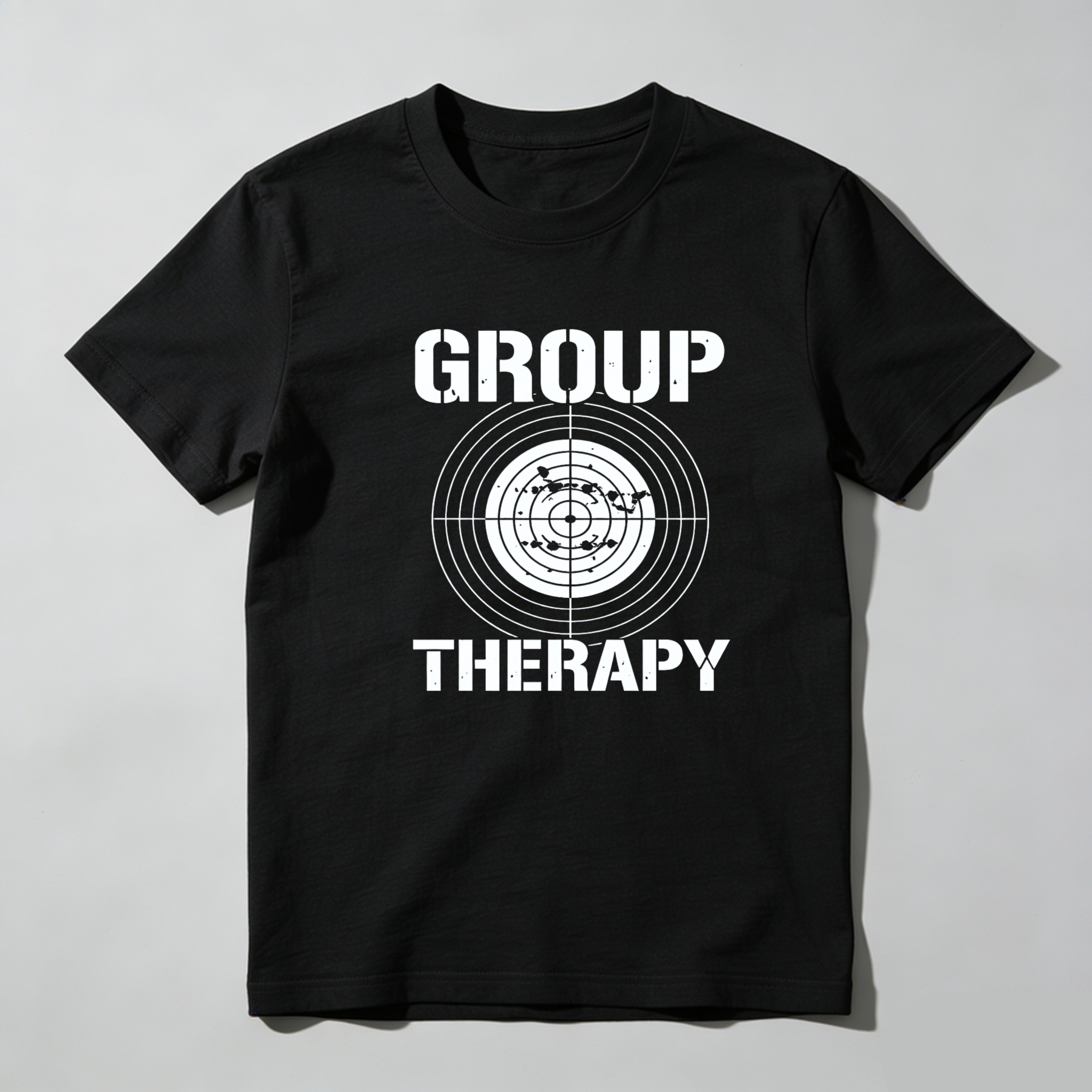 Teecurent Group Therapy Target Design Pure Cotton Short Sleeve T Shirt-TeeCurent