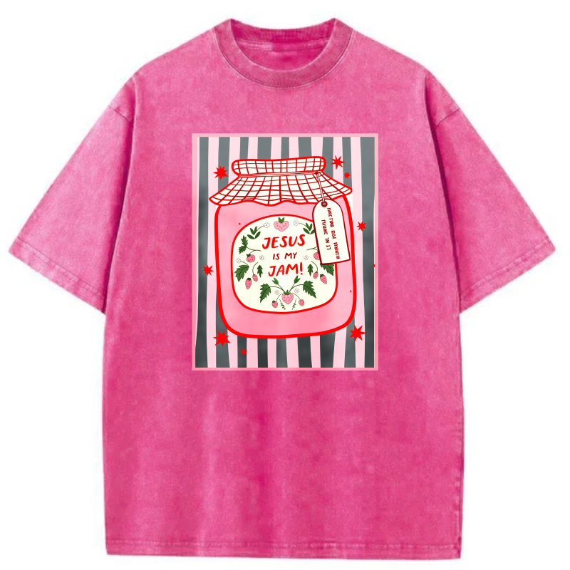 Is My Jam Jar Design tshirt 100% cotton