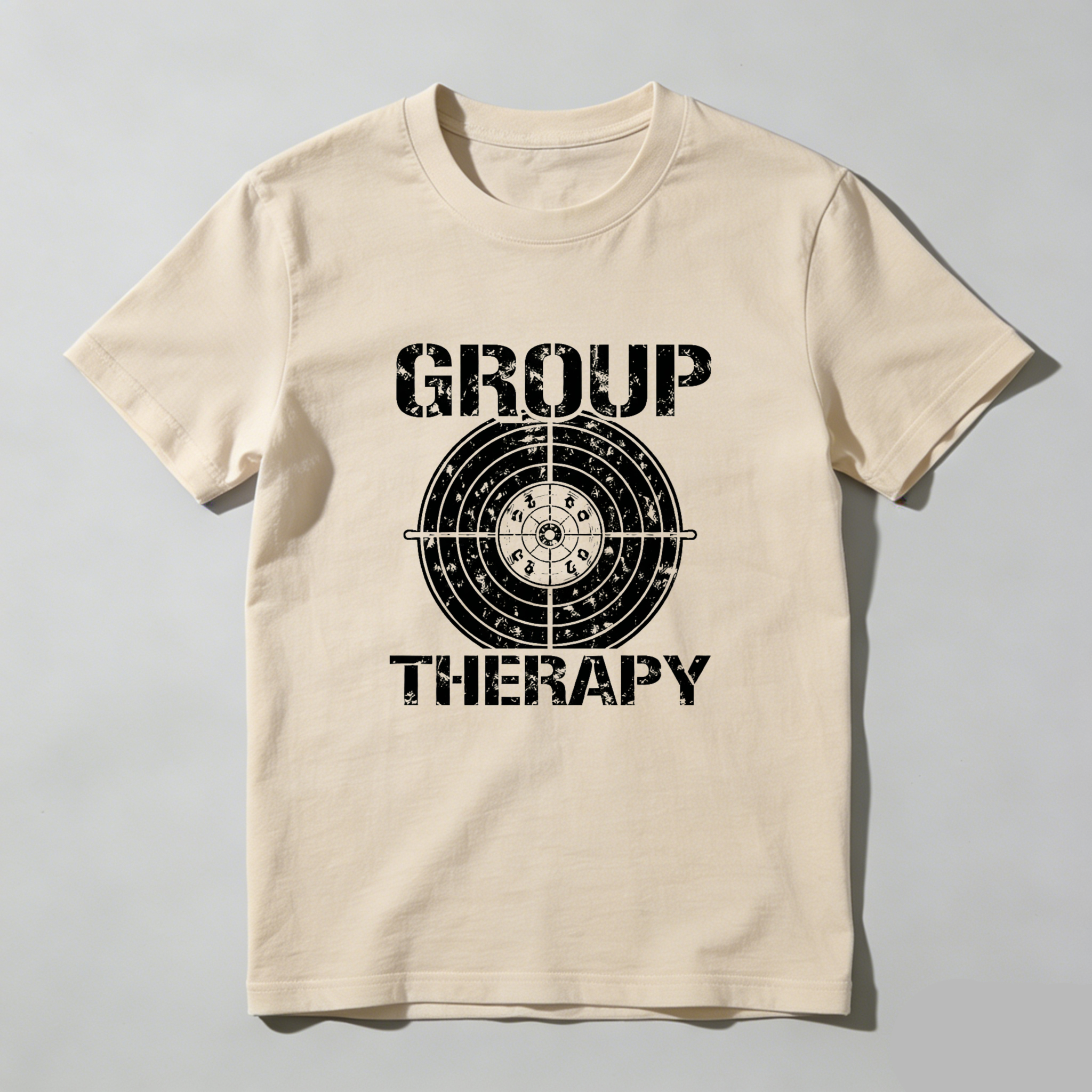 Teecurent Group Therapy Target Design Pure Cotton Short Sleeve T Shirt(1)-TeeCurent