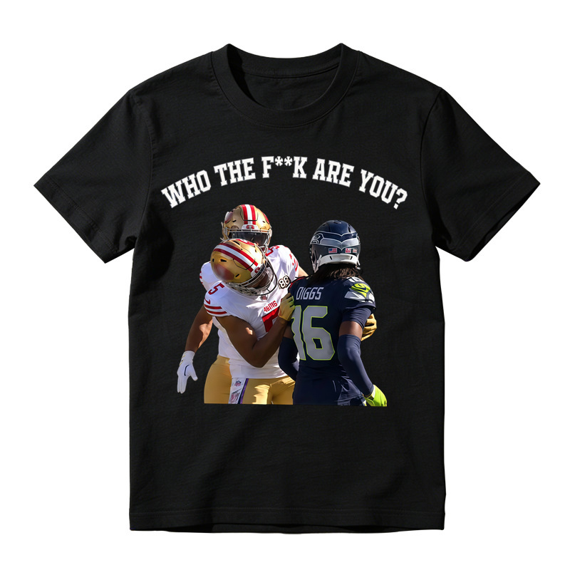 WHO THE FK ARE YOU? San Francisco vs Seattle Viral Trash Talk T-Shirt