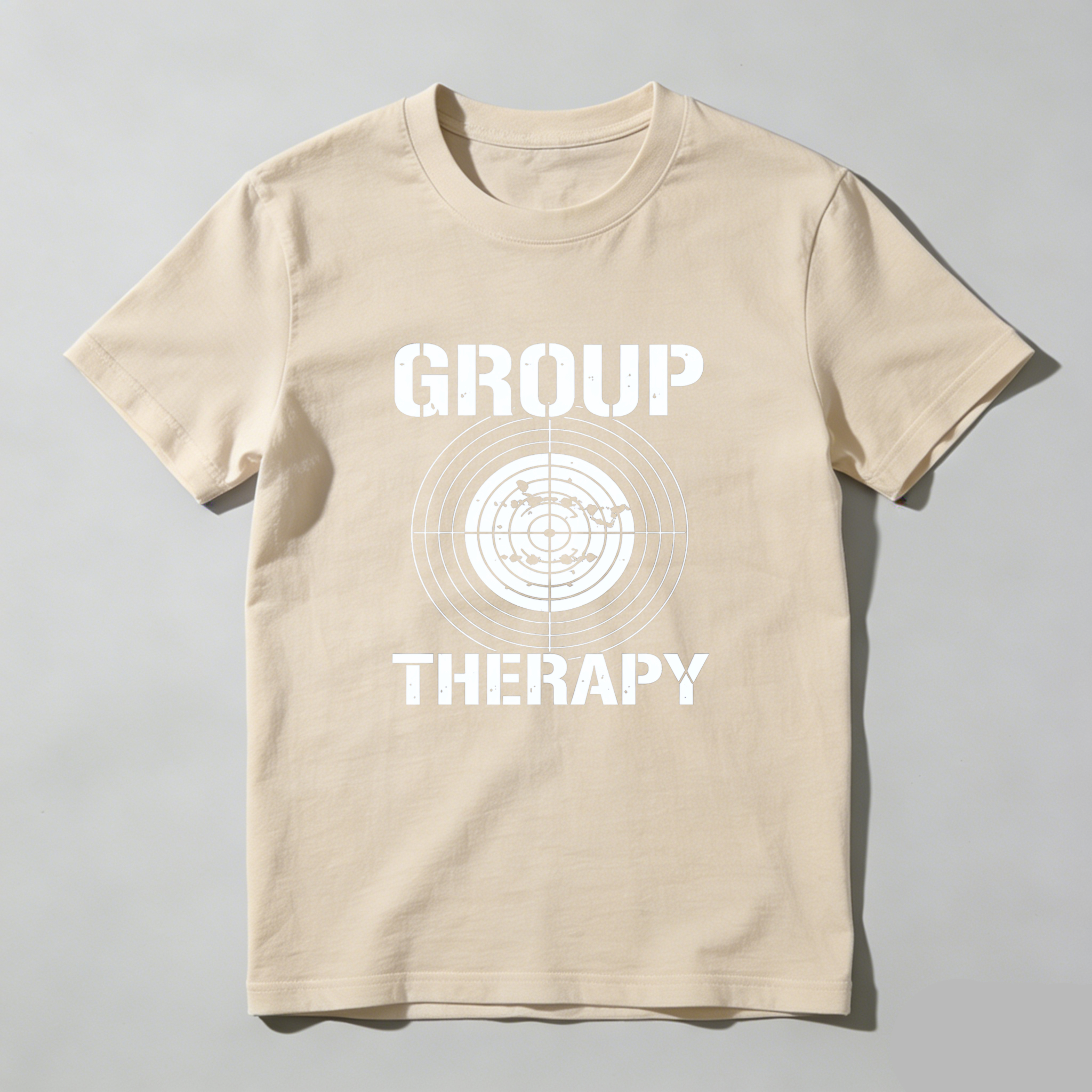 Teecurent Group Therapy Target Design Pure Cotton Short Sleeve T Shirt-TeeCurent