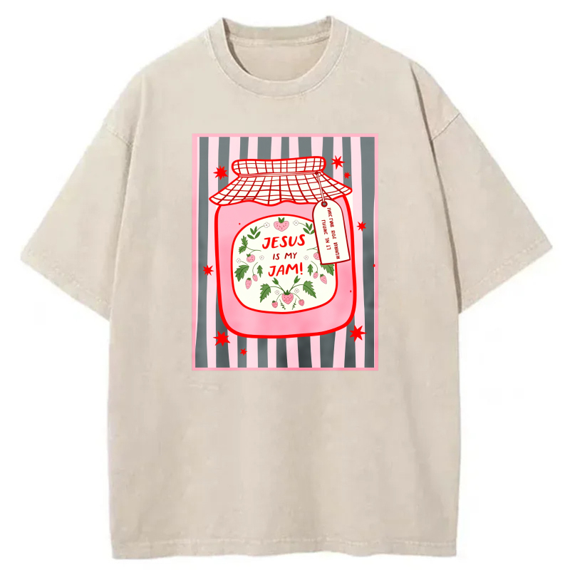 Is My Jam Jar Design tshirt 100% cotton
