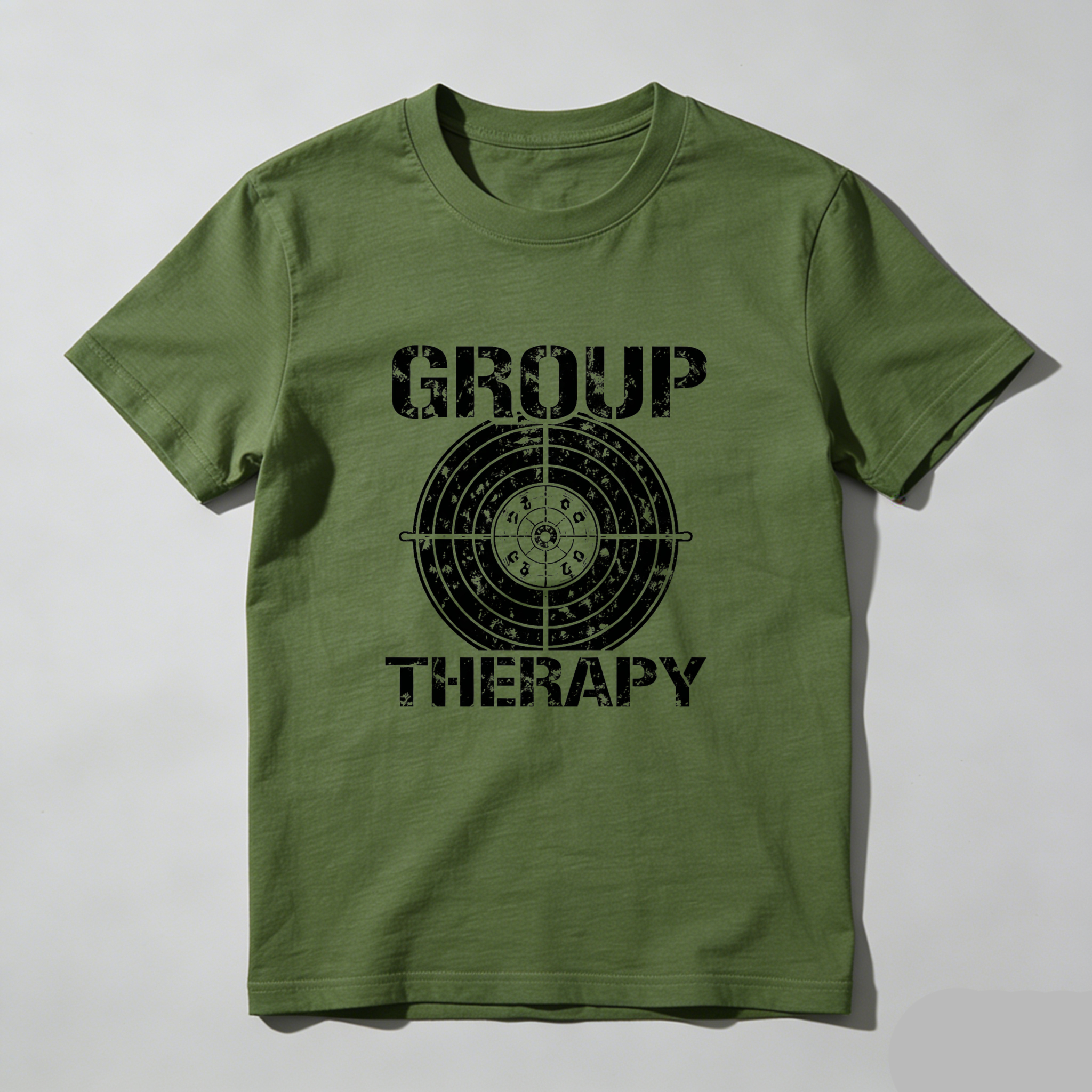Teecurent Group Therapy Target Design Pure Cotton Short Sleeve T Shirt(1)-TeeCurent