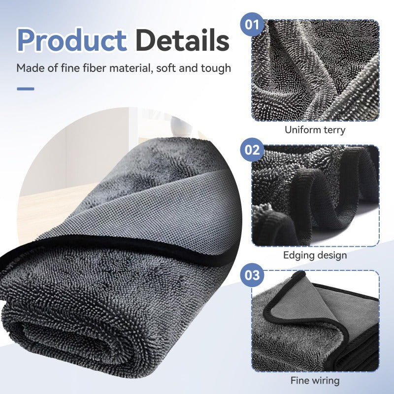 Twisted Loop Microfiber Towel