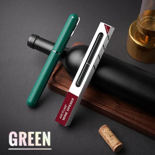 🍷 Only $8.99 Each — Air Pressure Wine Opener, Open Wine in 10 Seconds!🍾