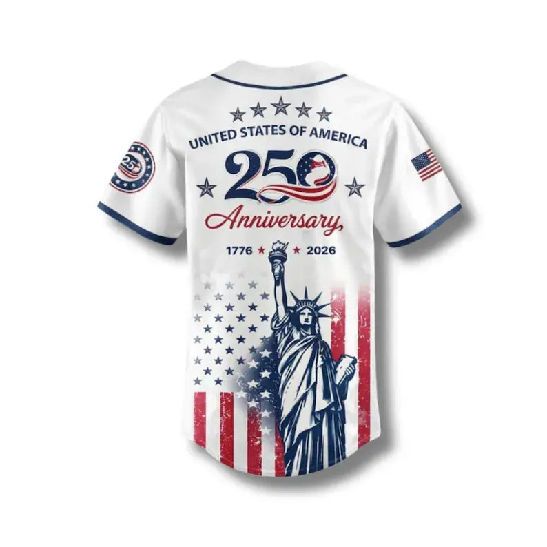 🇺🇸🗽1776–2026 Semiquincentennial Patriotic Jersey