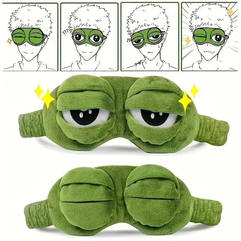 🐸✨3D Frog Eye Mask