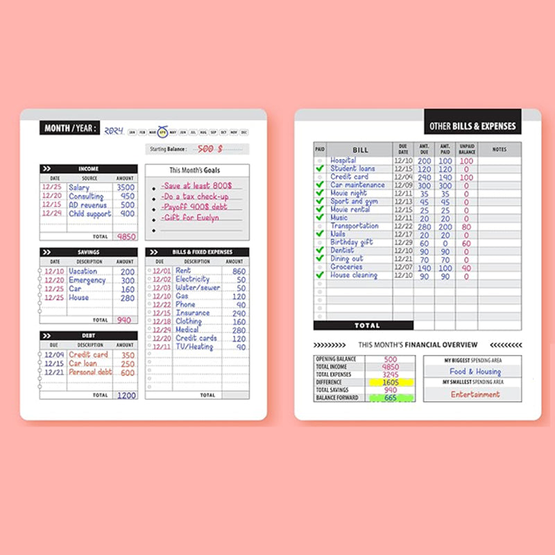 Ultimate Bill Payment Management Planner