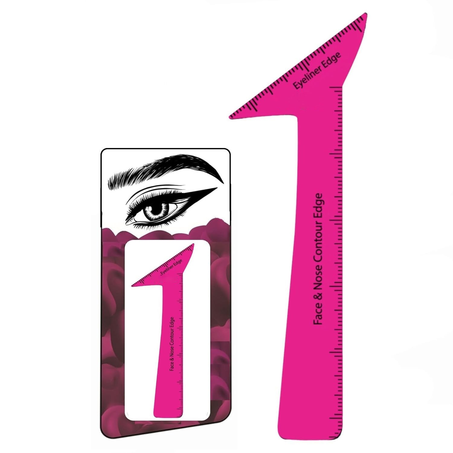 👁️🖌️2 Counts Eyeliner Stencil