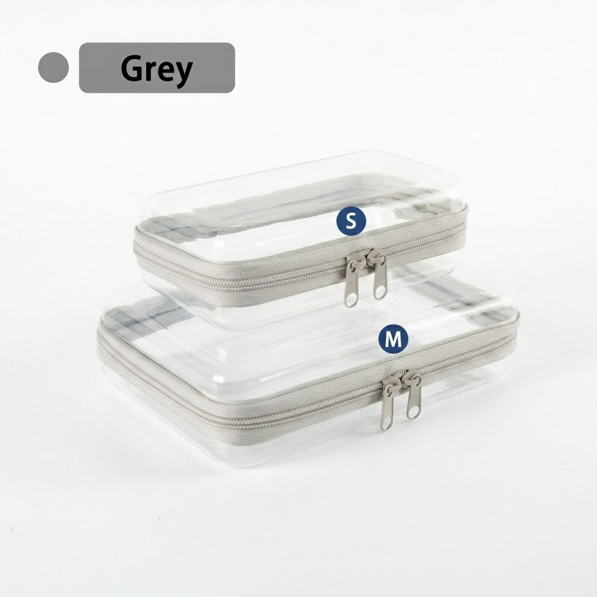 🧳📦2 Counts Clear Organizer Storage Box