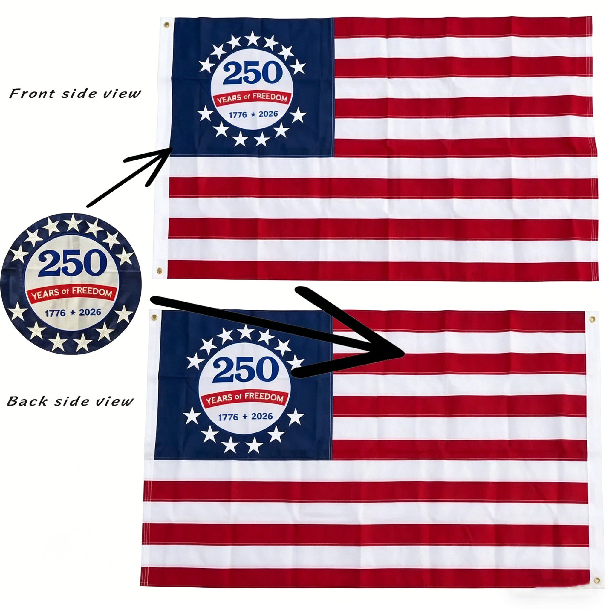 🔥Last Day 50% OFF ✨Limited Edition USA Flag (1776–2026)-EV