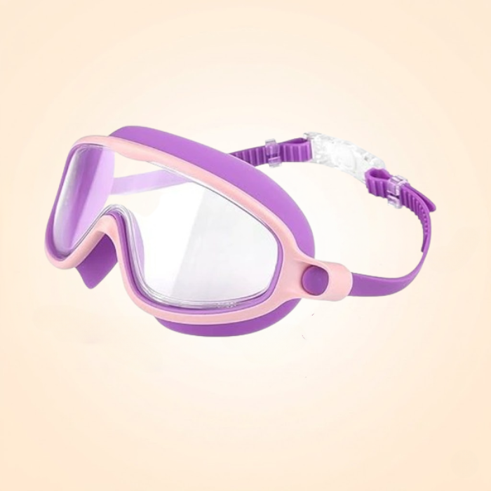 600A Series Anti‑Fog UV Protection Swim Goggles With Nose Clip & Ear Plugs Waterproof Swimming Glasses