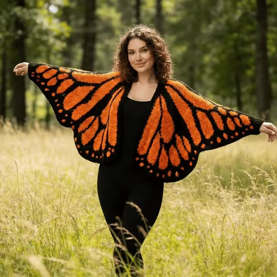 🔥Flash Sale 49% OFF🔥Handmade Butterfly Cardigan🦋