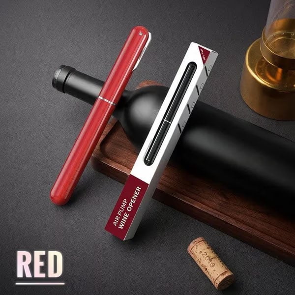 🍷 Only $8.99 Each — Air Pressure Wine Opener, Open Wine in 10 Seconds!🍾