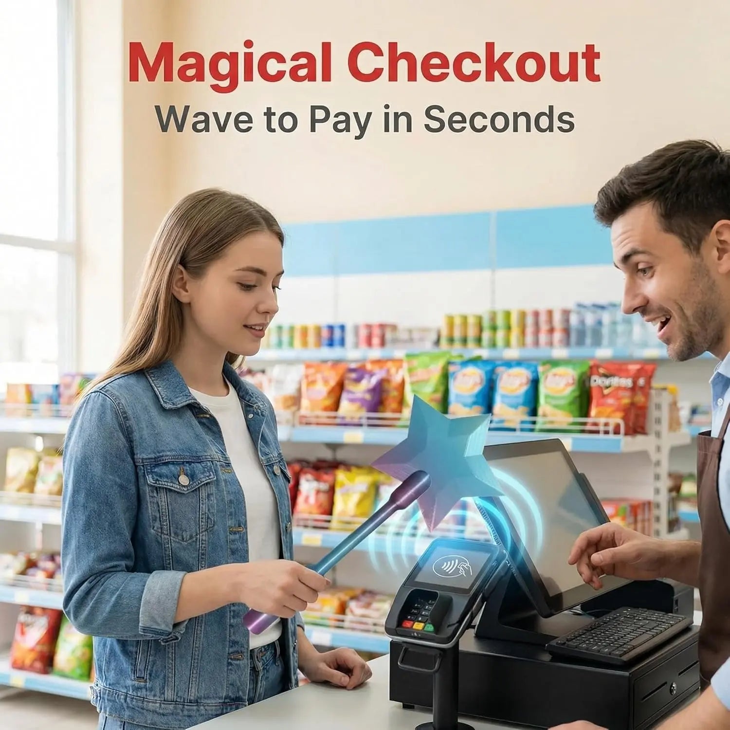 ✨ Wave Your Wand & Pay Like Magic — The Credit Card Holder Turning Every Checkout Into a Show 🪄💳