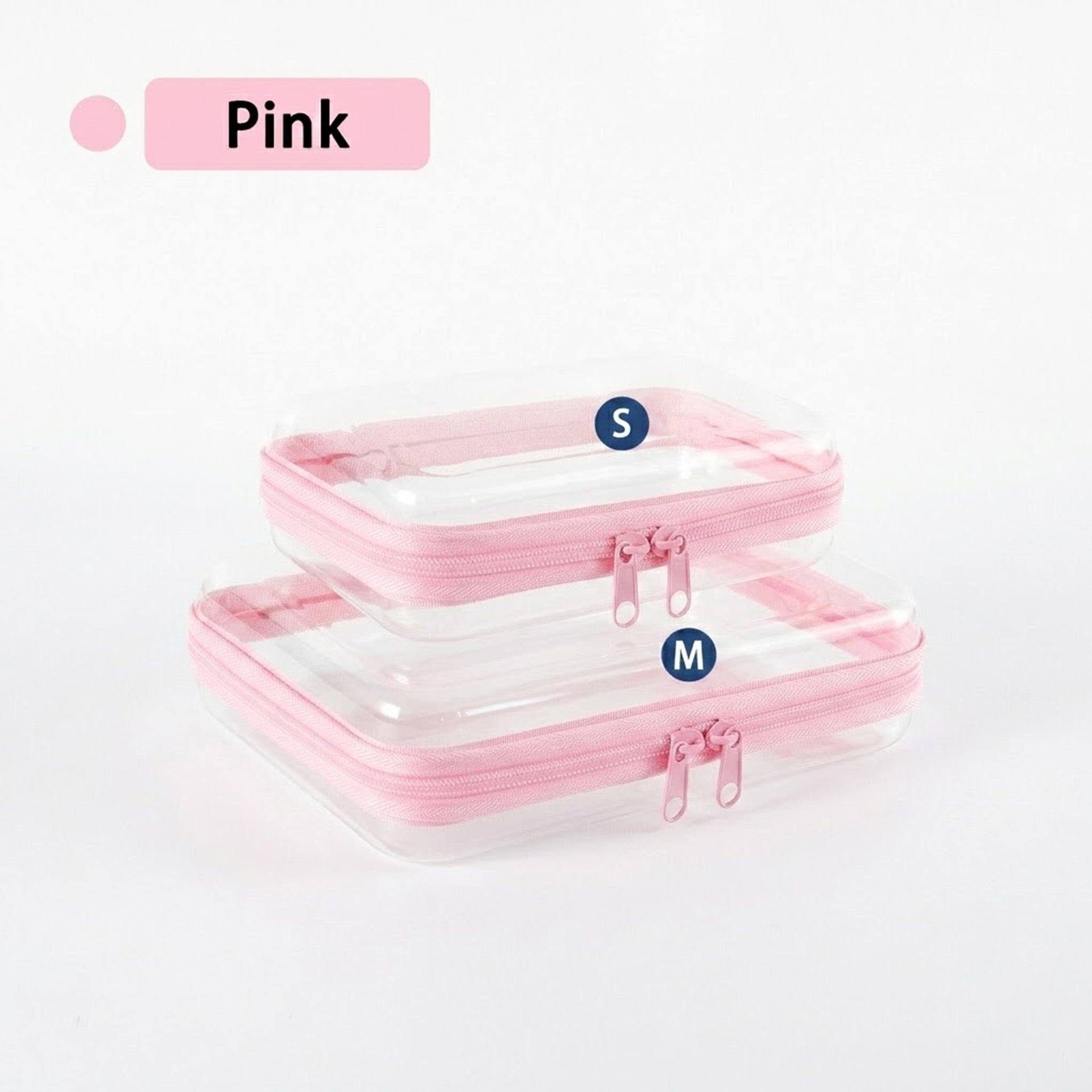 🧳📦2 Counts Clear Organizer Storage Box