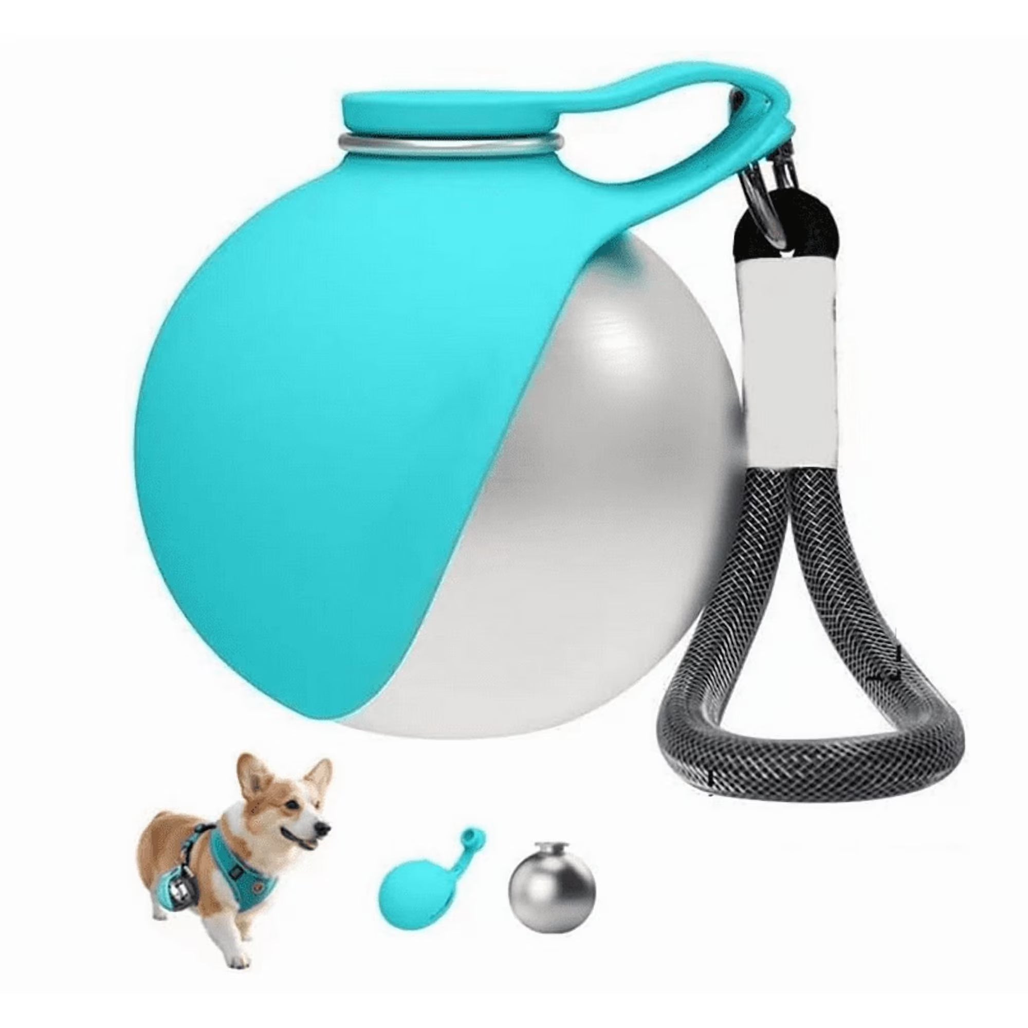🐾💧2-in-1 Portable Dog Water Bottle for Small Dogs