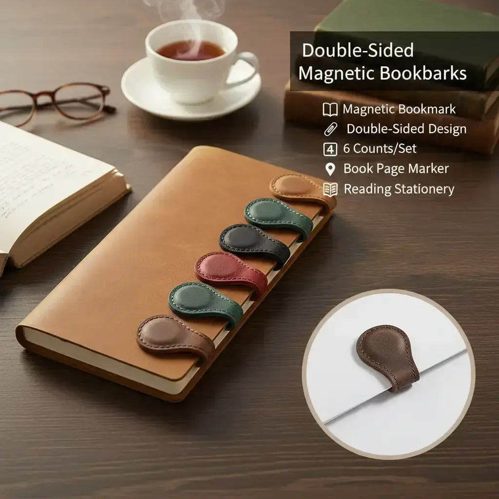 🔥🔥Only $4 Each — Vintage Magnetic Bookmarks That Make Reading Feel Aesthetic Again 📚✨
