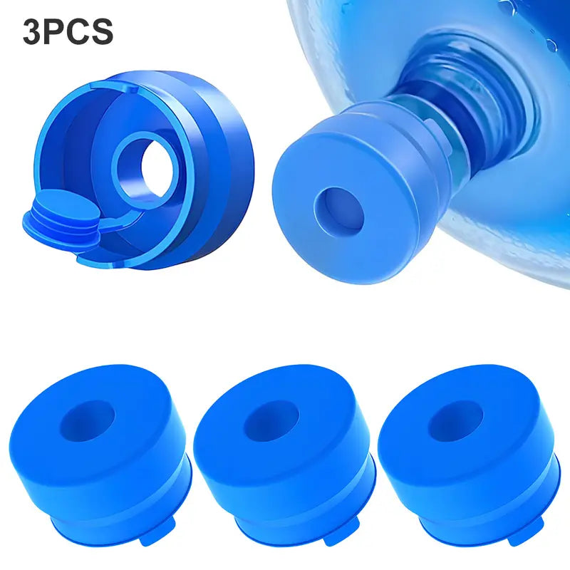 🧴💧3 Counts Silicone Water Jug Cap