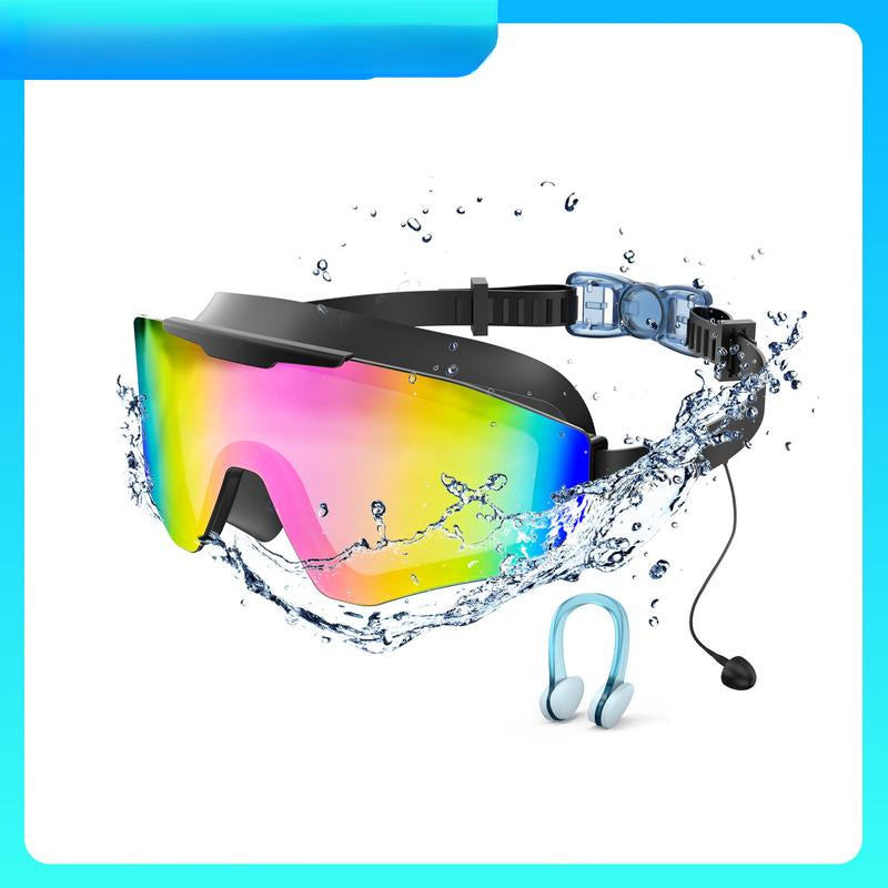 🔥50% OFF Today – Panoramic Anti-Fog Swim Goggles Set 🏊‍♂️ Crystal-Clear Vision, No Leaks, No Fog!